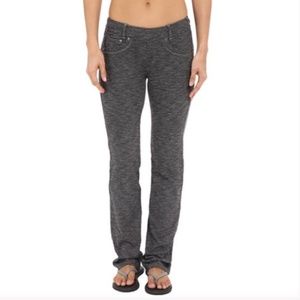 Kuhl Mova Straight Leg Pants Gray Spacedye